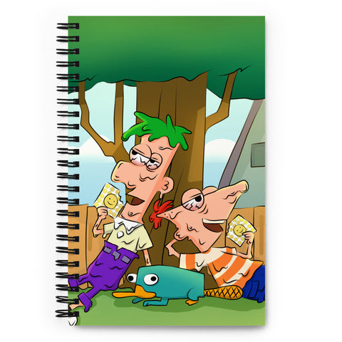 Phineas & Ferb on Acid Notebook