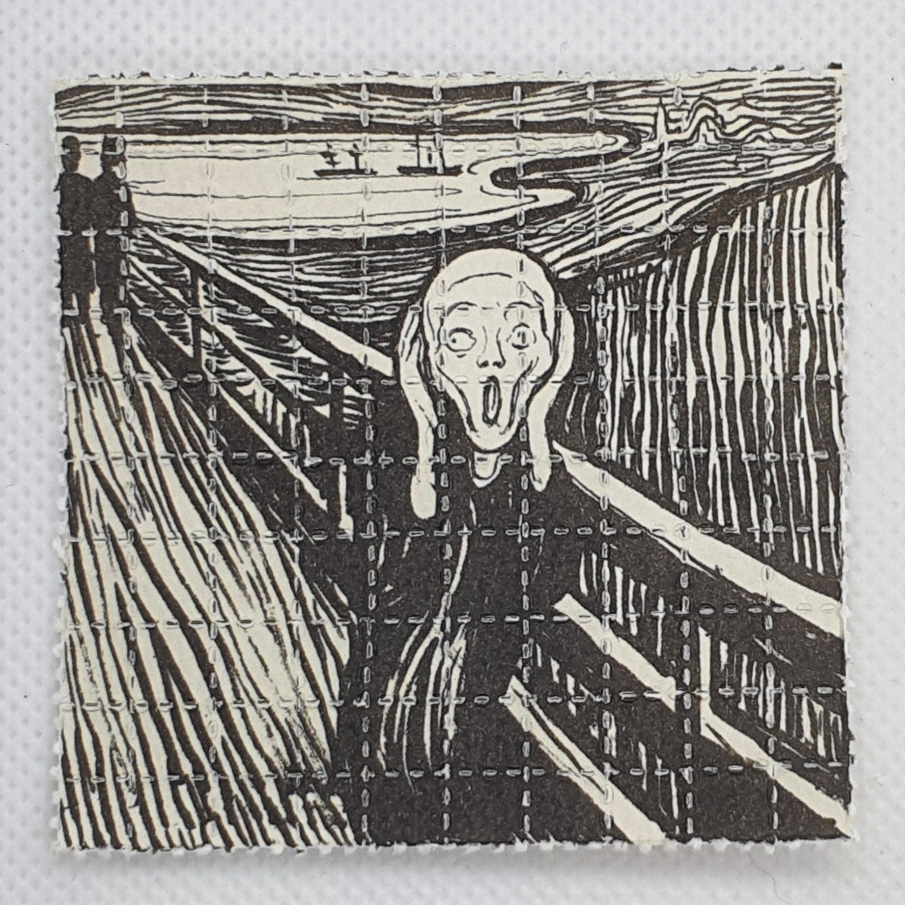 The Scream Mini Blotter Art - Blotter Store