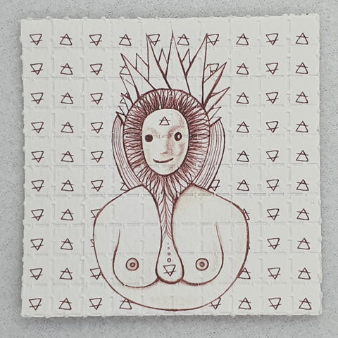 Voodoo Lady Mini Blotter Art - Blotter Store