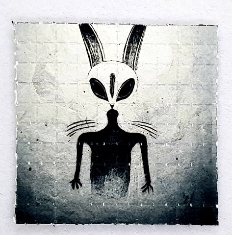 White Rabbit History Mini Blotter Art - Blotter Store