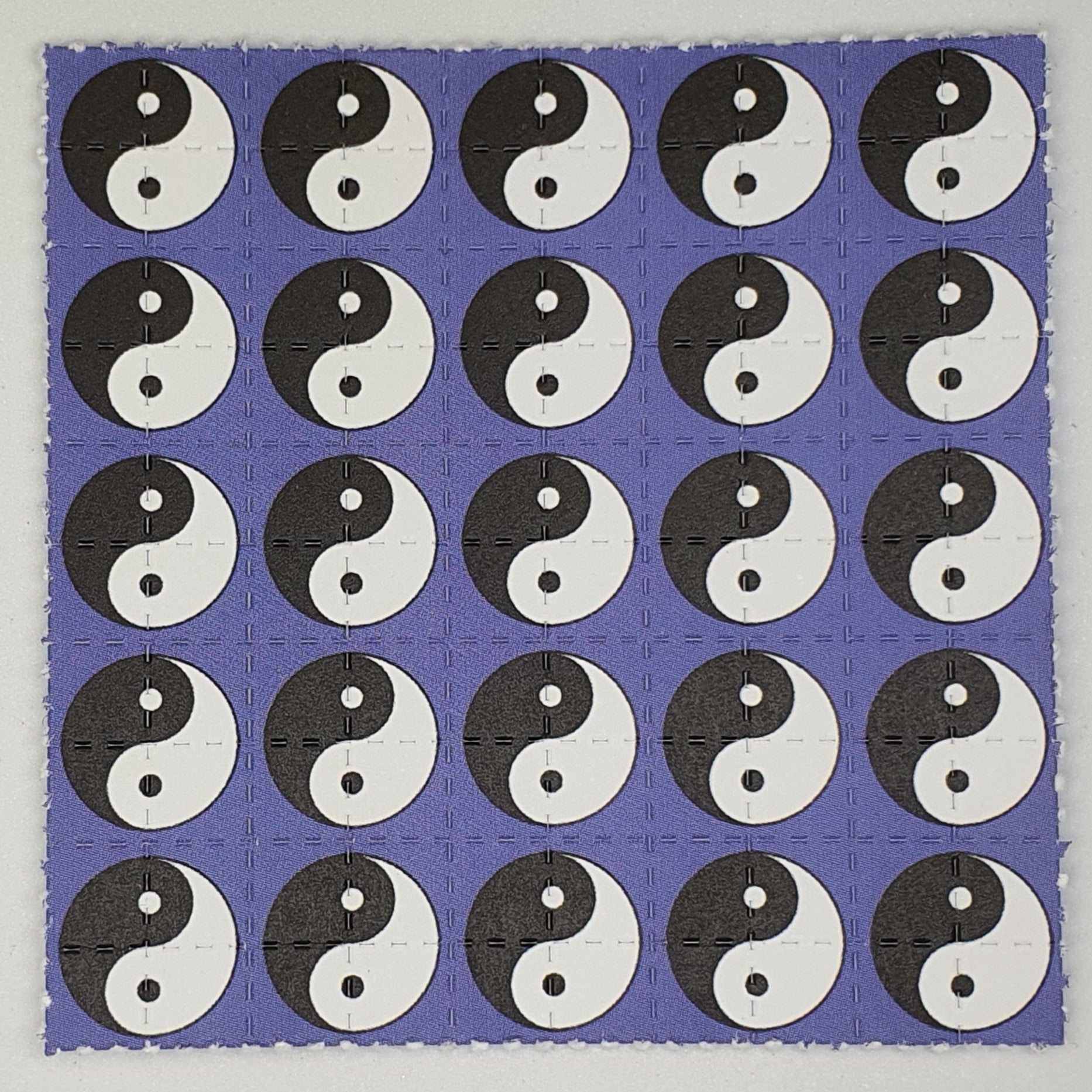 Yin Yang Blue Mini Blotter Art - Blotter Store