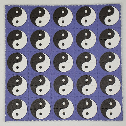 Yin Yang Blue Mini Blotter Art - Blotter Store