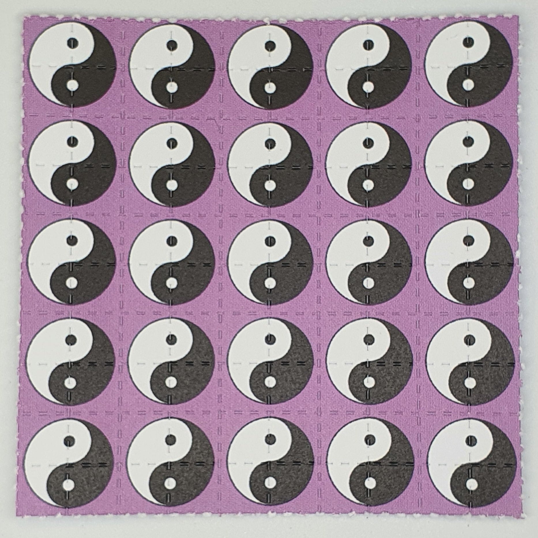 Yin Yang Pink Mini Blotter Art - Blotter Store