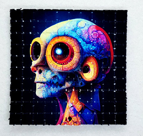 Your Brain on Drugs Mini Blotter Art - Blotter Store